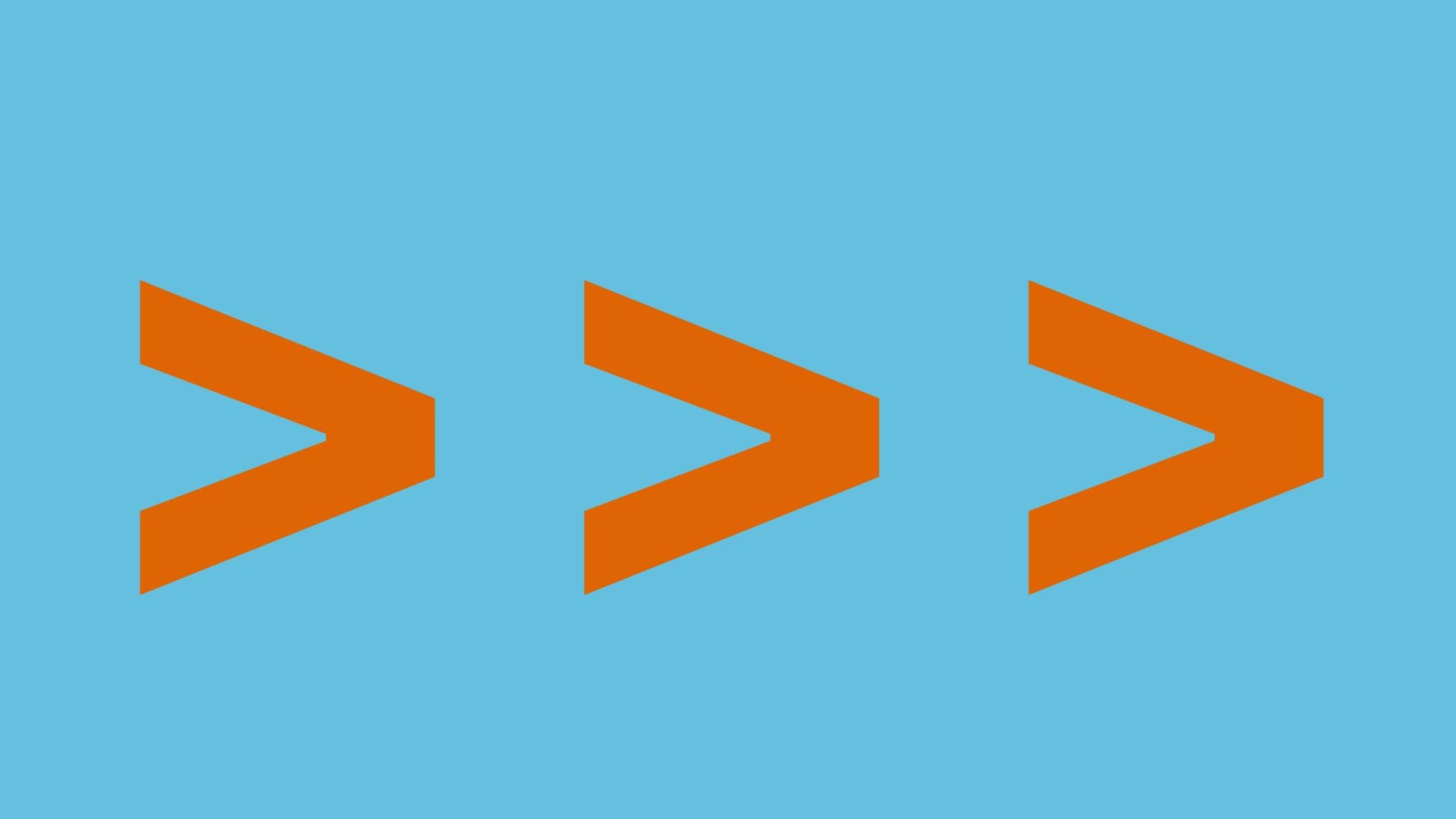 Expansion >>> in orange on blue background
