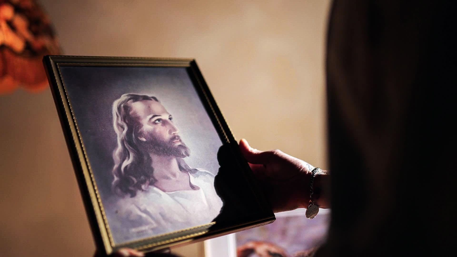 A painting of Jesus