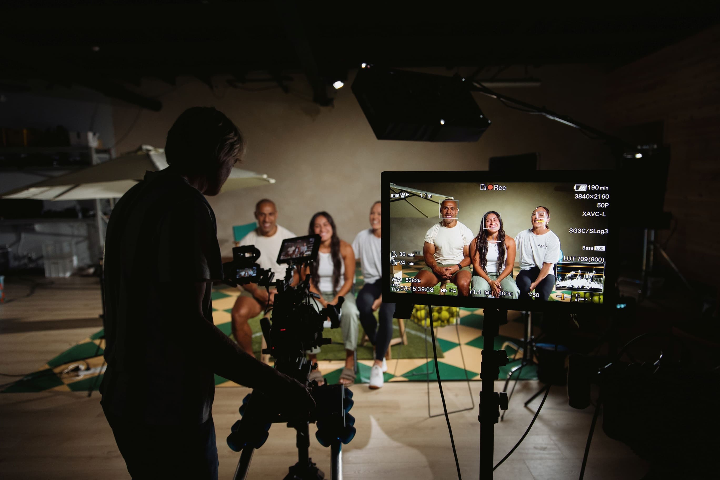 Man filming family for KNOWN
