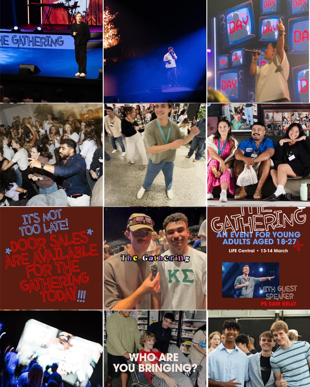 Young Adults insta grid preview