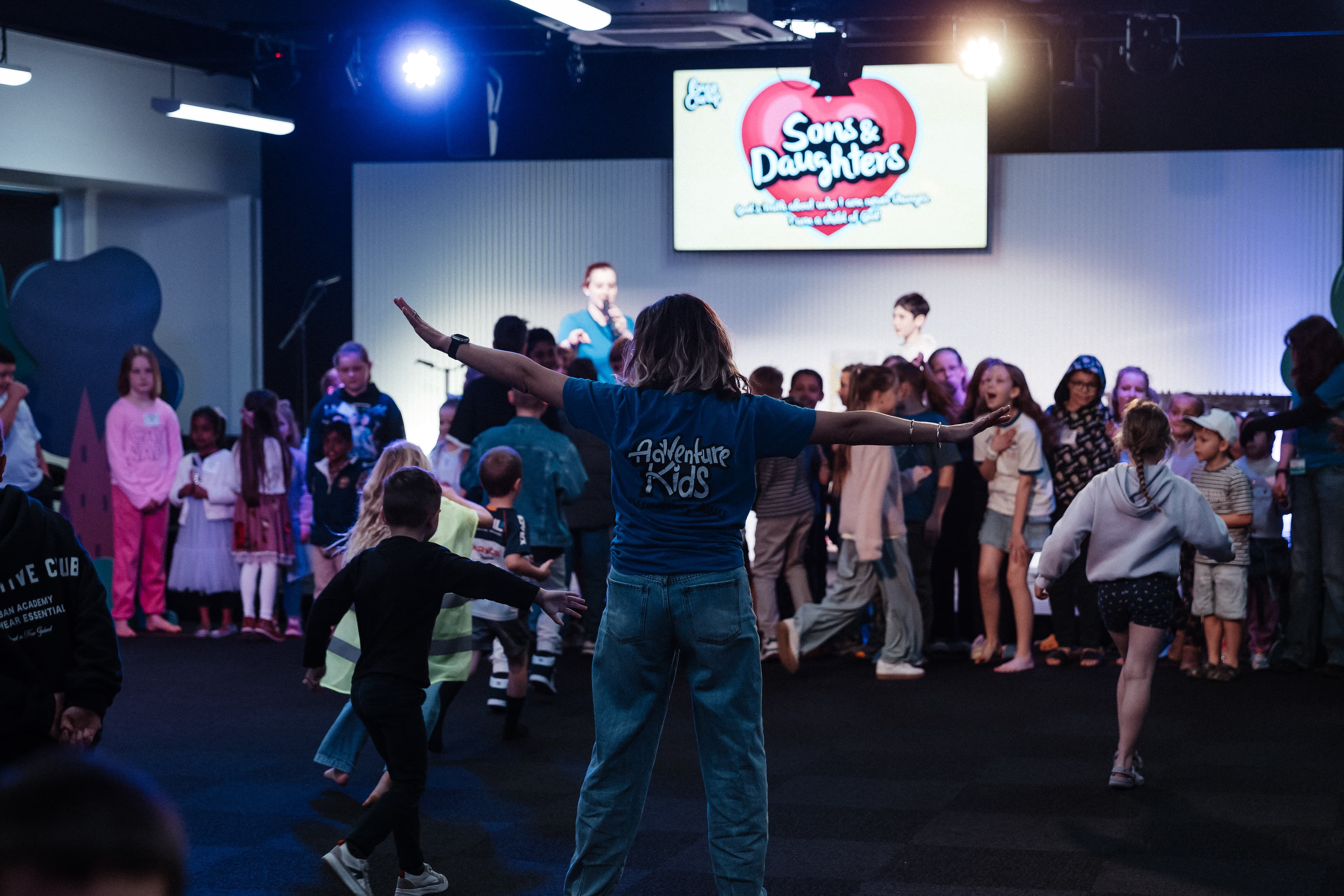 Kids praise party at LIFE North